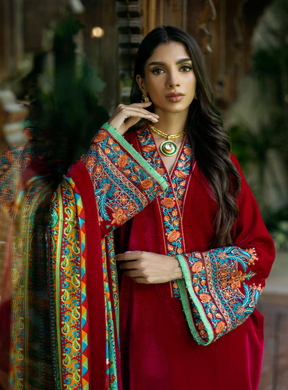 Zainab Chottani | Makhmal Luxe Pret | Shehla - Ladies Clothes - Maria Faisal