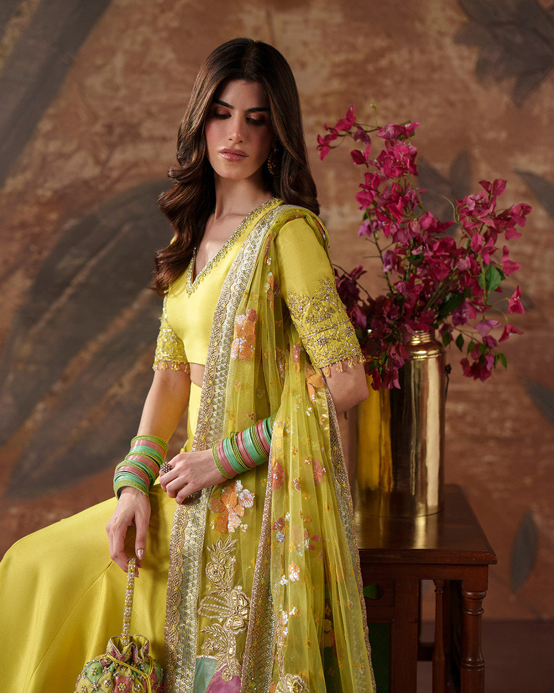 Faiza Saqlain | Lamia Wedding Formals |Zalika - Wedding Dress - available at Maria Faisal in UK and USA.
