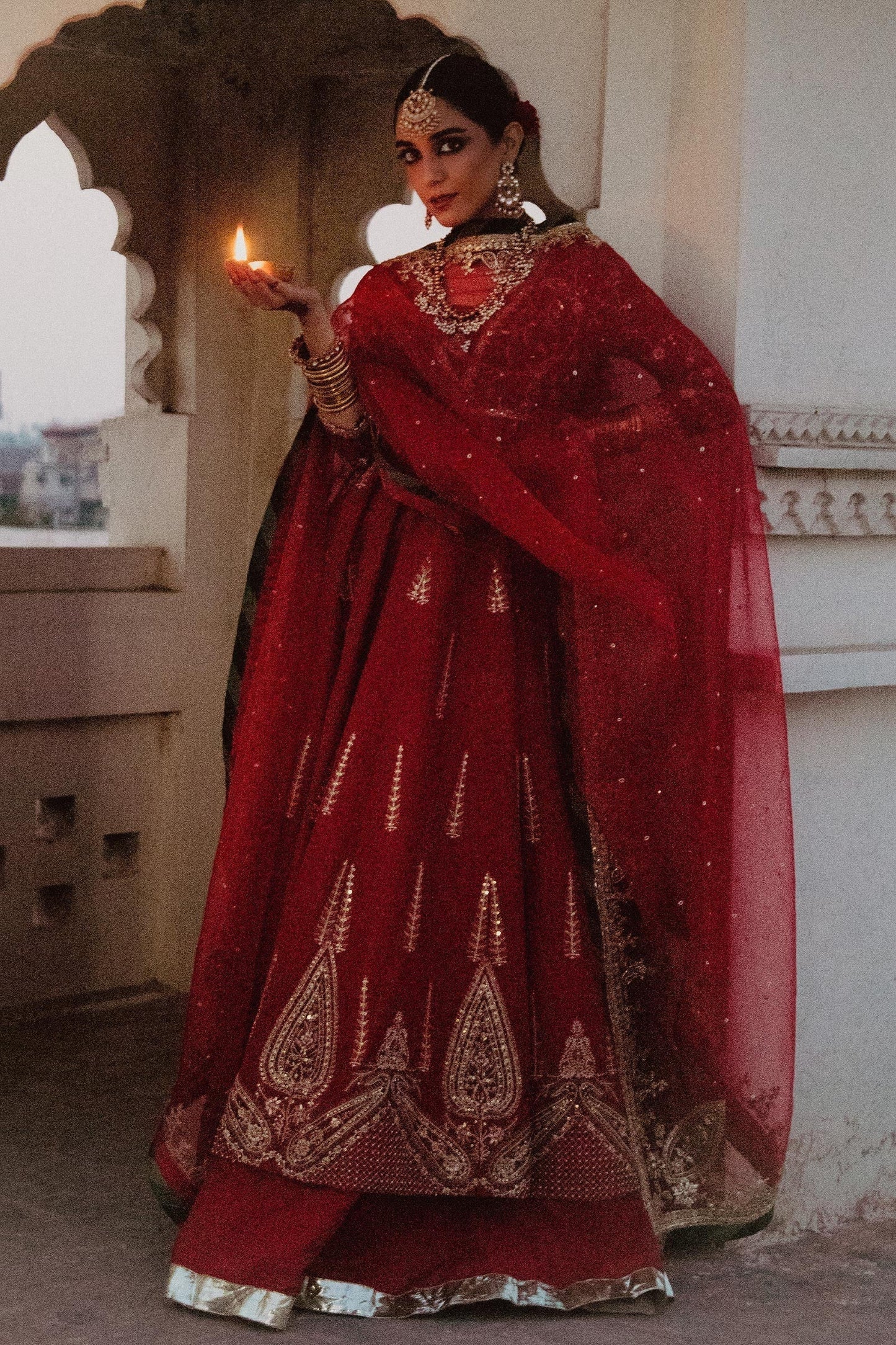 Zara Shahjahan | Bridal 2024 | GULAAB - Designer Dress with Intricate embroidery and embellishments. Shop elegent wedding dress at Maria Faisal.