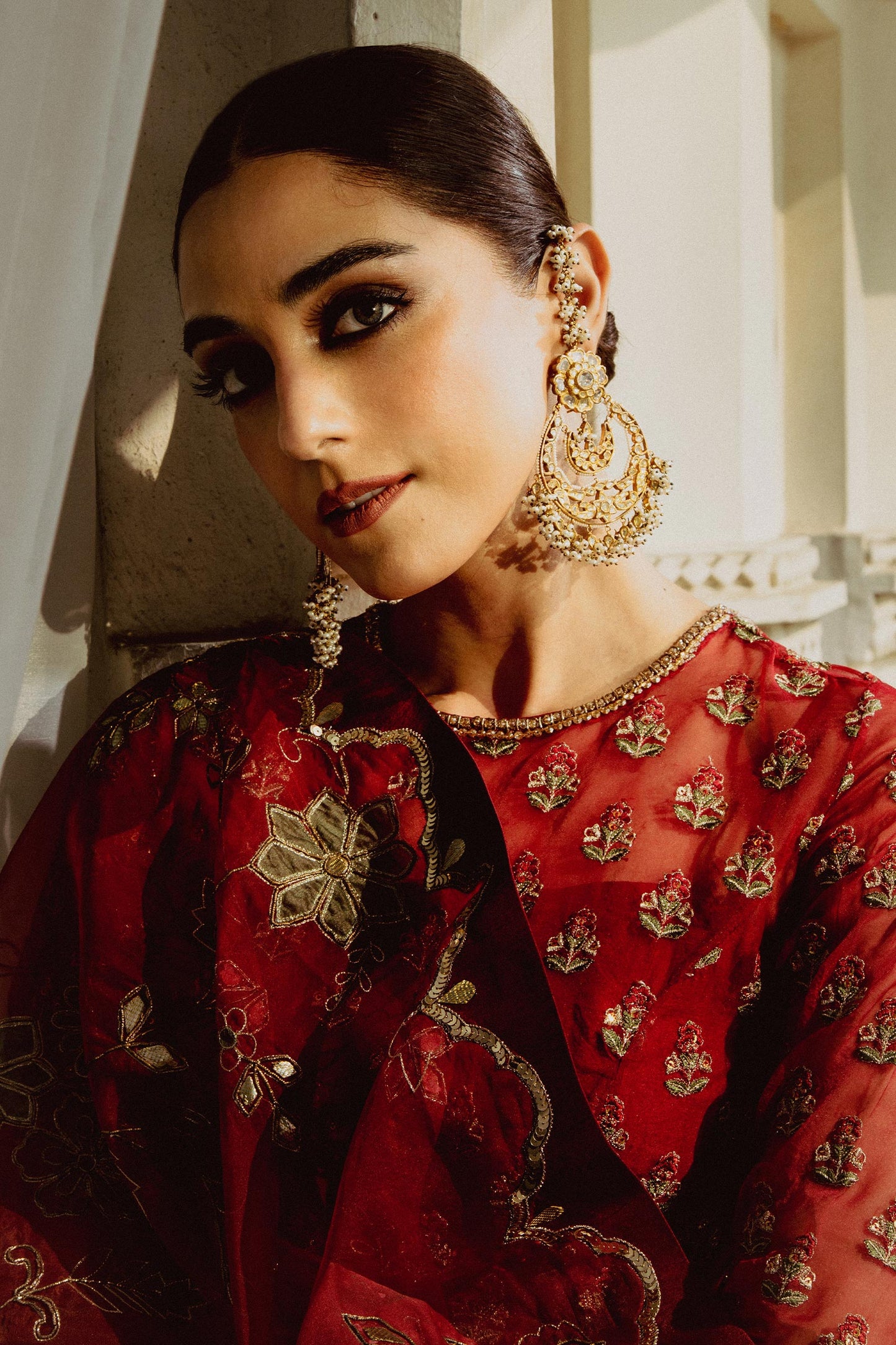 Zara Shahjahan | Bridal 2024 | GUL-MOHAR - Designer Dress with Intricate embroidery and embellishments. Shop elegent wedding dress at Maria Faisal.