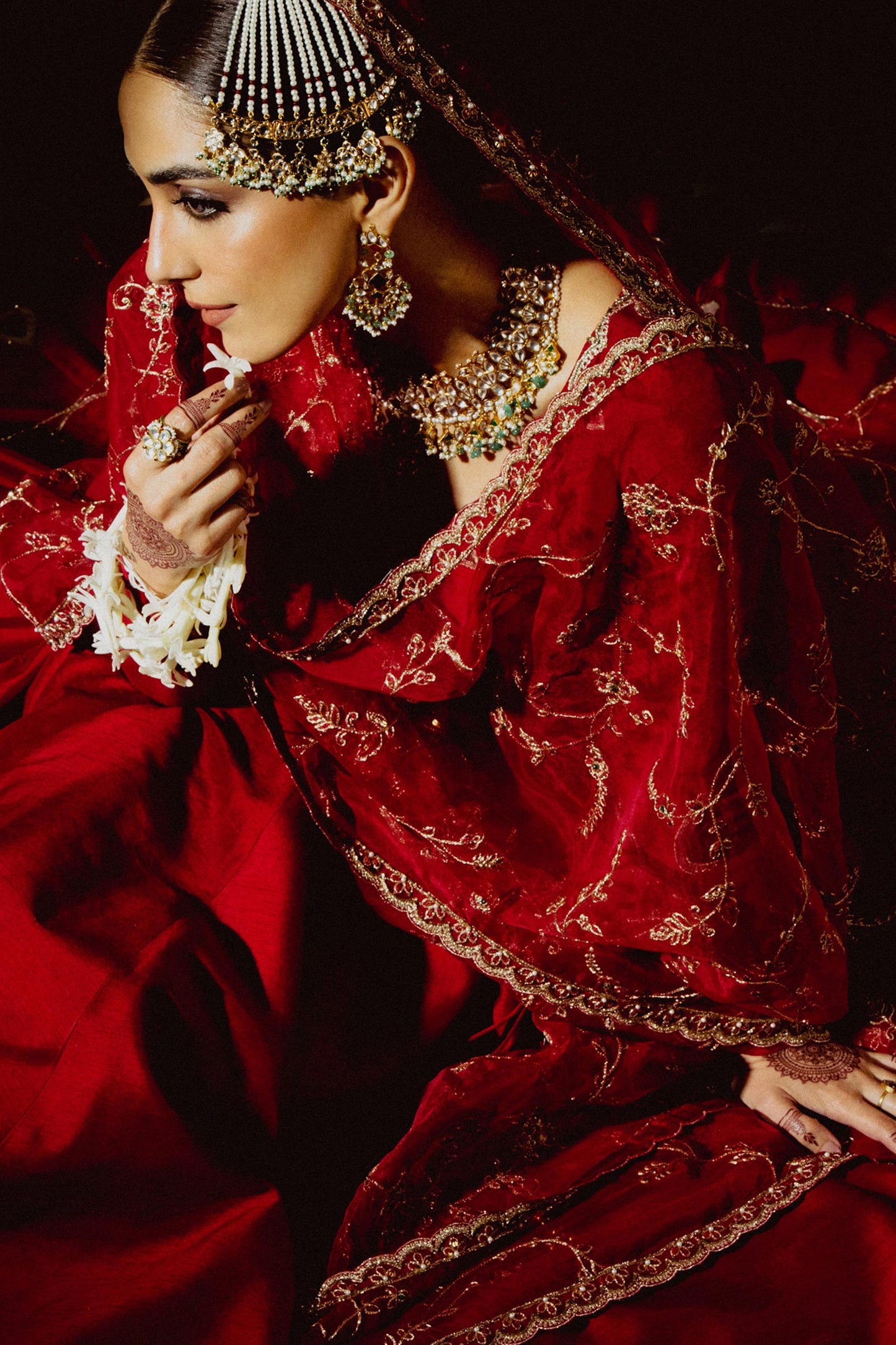 Zara Shahjahan | Bridal 2024 | CHAMPA - Designer Dress with Intricate embroidery and embellishments. Shop elegent wedding dress at Maria Faisal.