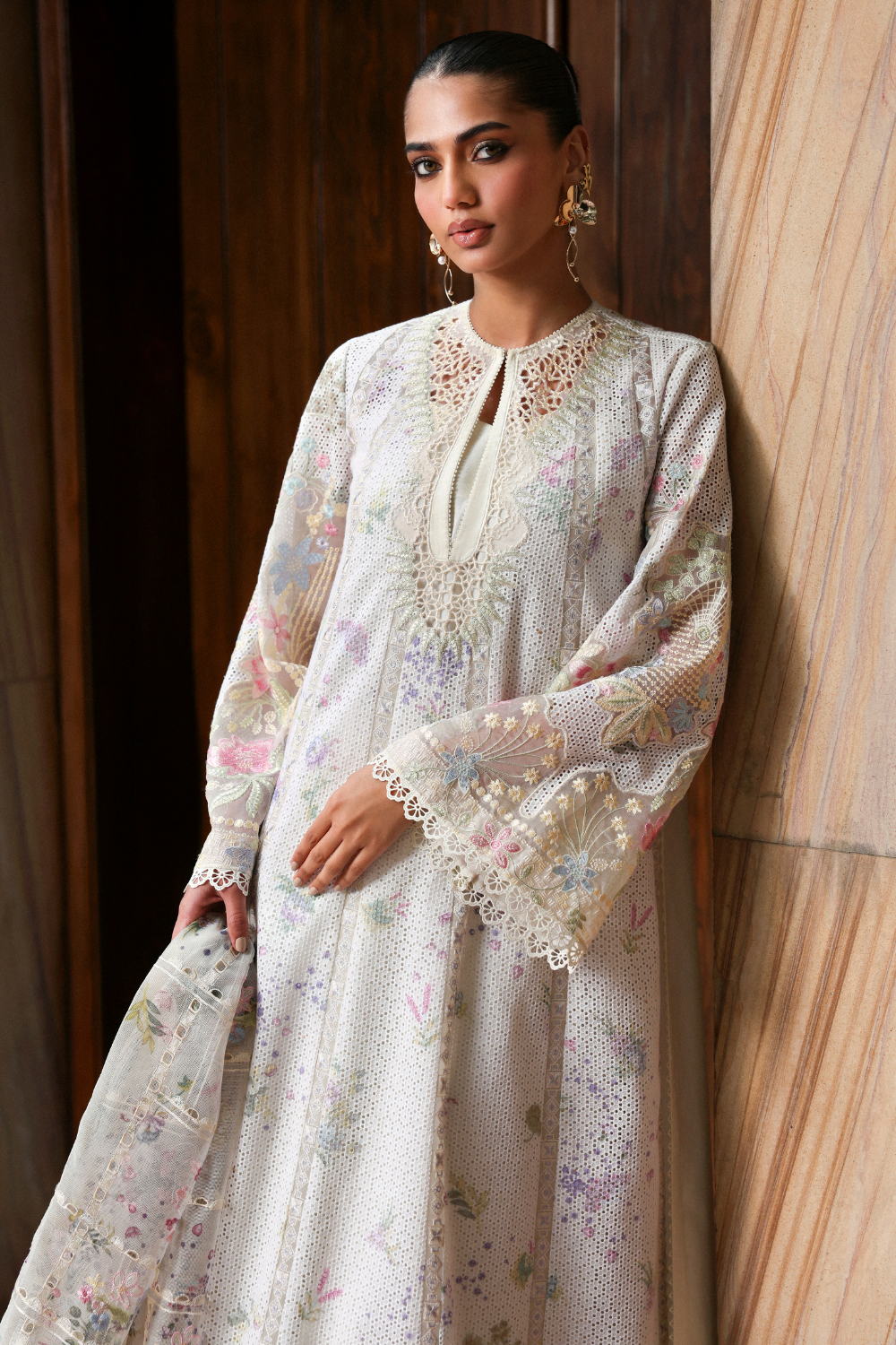 Soraya | Noa Summer Pret '26 |Zaria - Luxury Dress - available at Maria Faisal in UK and USA.