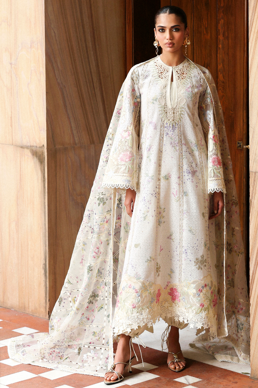 Soraya | Noa Summer Pret '26 |Zaria - Luxury Dress - available at Maria Faisal in UK and USA.