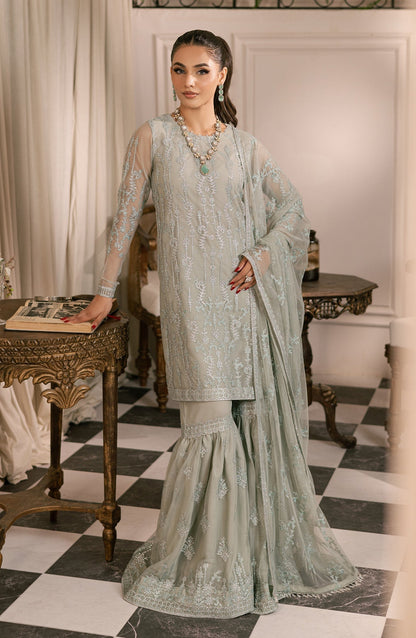 Zarif | Inayat Wedding Formals |  ZRI 02 GULZAAR - Designer Dress with Intricate embroidery and embellishments. Shop elegent wedding dress at Maria Faisal.