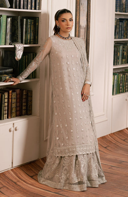 Zarif | Inayat Wedding Formals |  ZRI 05 DHANAK - Designer Dress with Intricate embroidery and embellishments. Shop elegent wedding dress at Maria Faisal.