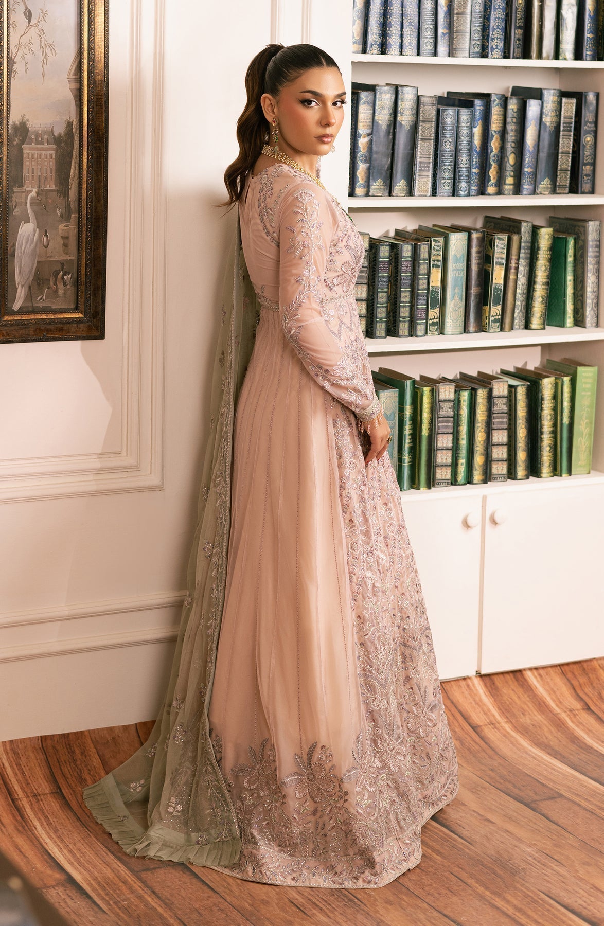Zarif | Inayat Wedding Formals |  ZRI 01 DIVAAN - Designer Dress with Intricate embroidery and embellishments. Shop elegent wedding dress at Maria Faisal.
