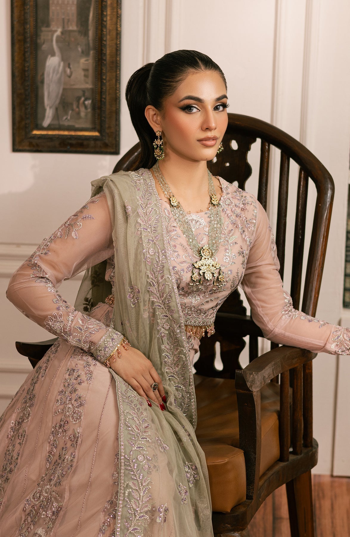 Zarif | Inayat Wedding Formals |  ZRI 01 DIVAAN - Designer Dress with Intricate embroidery and embellishments. Shop elegent wedding dress at Maria Faisal.