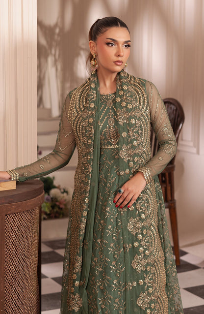 Zarif | Inayat Wedding Formals |  ZRI 04 SHABAB - Designer Dress with Intricate embroidery and embellishments. Shop elegent wedding dress at Maria Faisal.