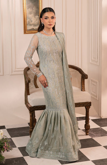 Zarif | Inayat Wedding Formals |  ZRI 02 GULZAAR - Designer Dress with Intricate embroidery and embellishments. Shop elegent wedding dress at Maria Faisal.