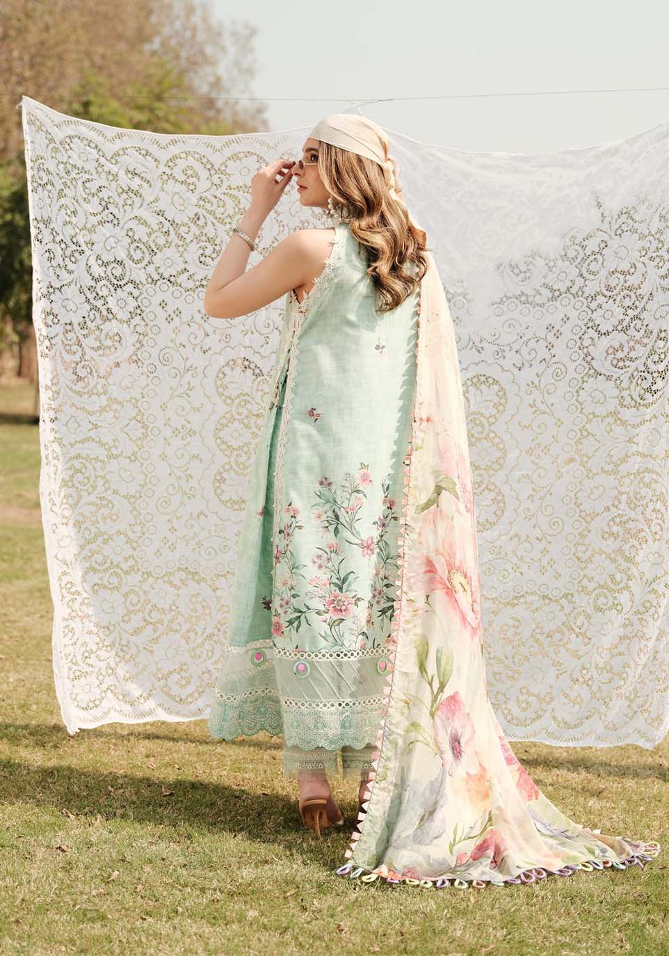 Zarqash | Luxe Lawn 24 | ZQ 8