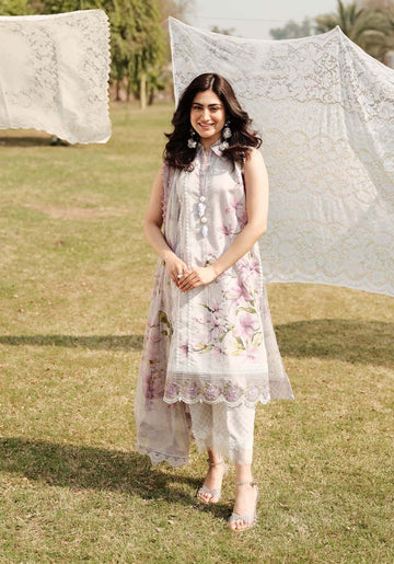 Zarqash | Luxe Lawn 24 | ZQ 3