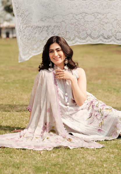 Zarqash | Luxe Lawn 24 | ZQ 3 - Ladies Clothes - Maria Faisal
