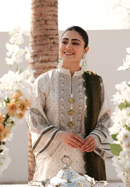 Zarqash | Luxe Lawn 24 | ZQ 9 - Ladies Clothes - Maria Faisal