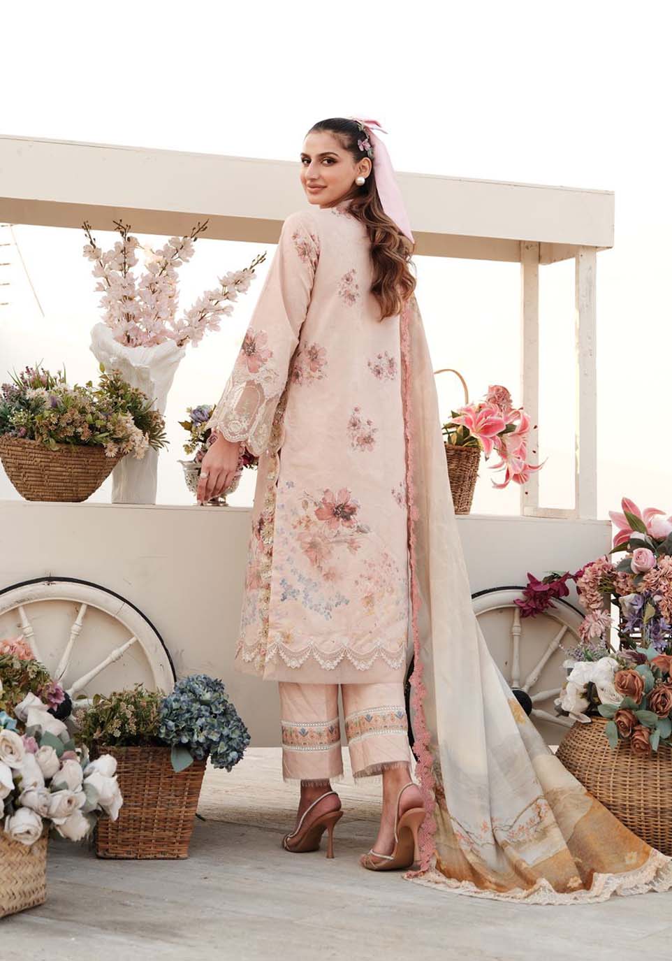 Zarqash | Luxe Lawn 24 | ZQ 11 - Ladies Clothes - Maria Faisal