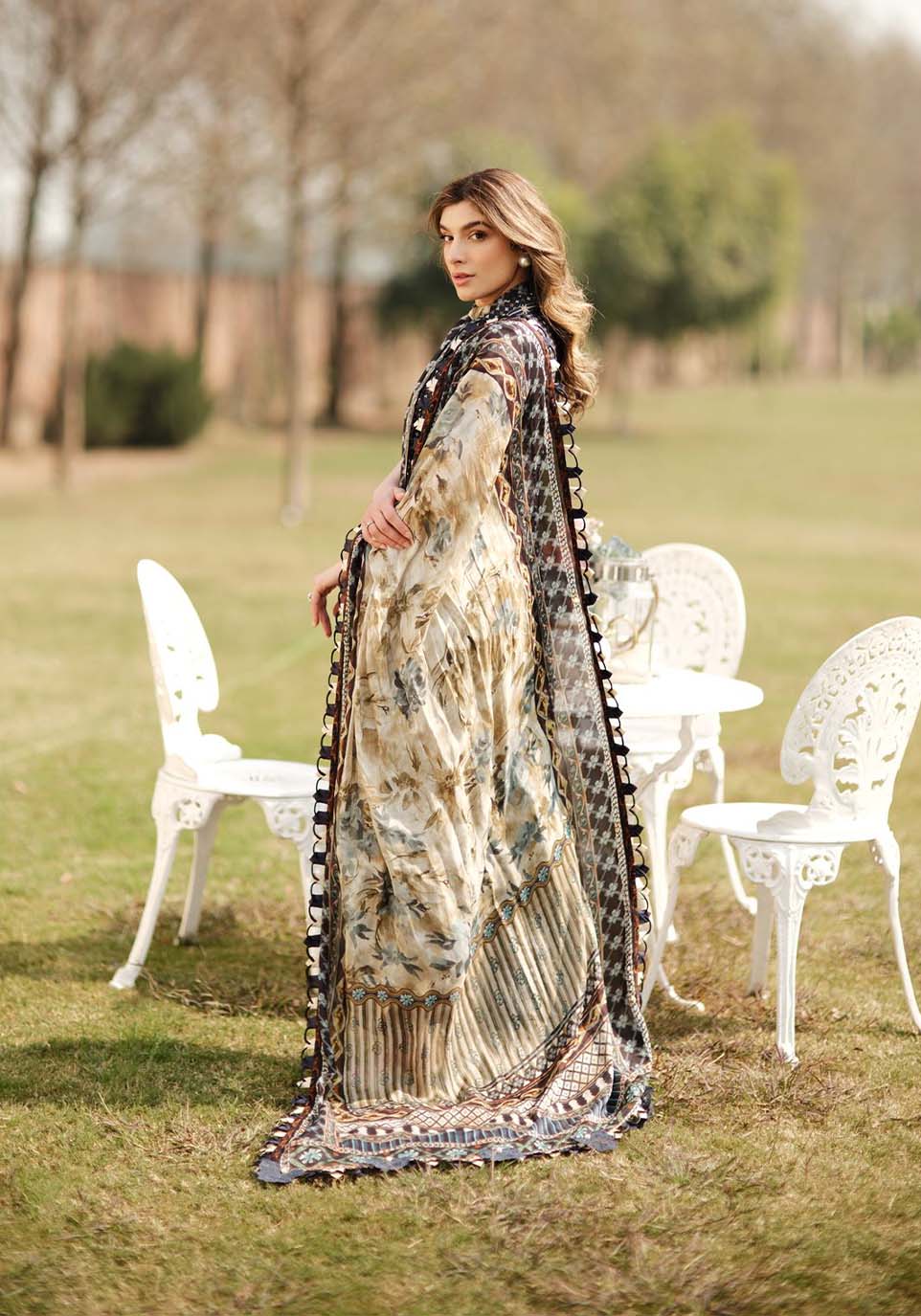 Zarqash | Luxe Lawn 24 | ZQ 2 - Ladies Clothes - Maria Faisal