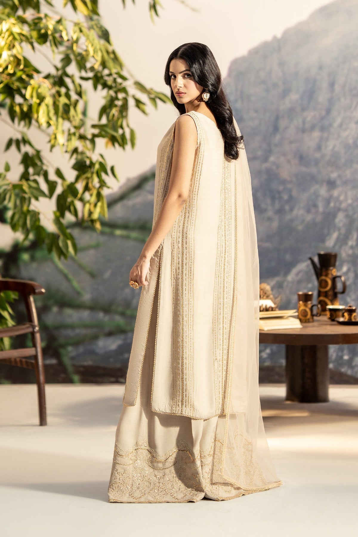 Erum Khan | Zeba Pret | AYLIN - Luxury Dress - available at Maria Faisal in UK and USA.