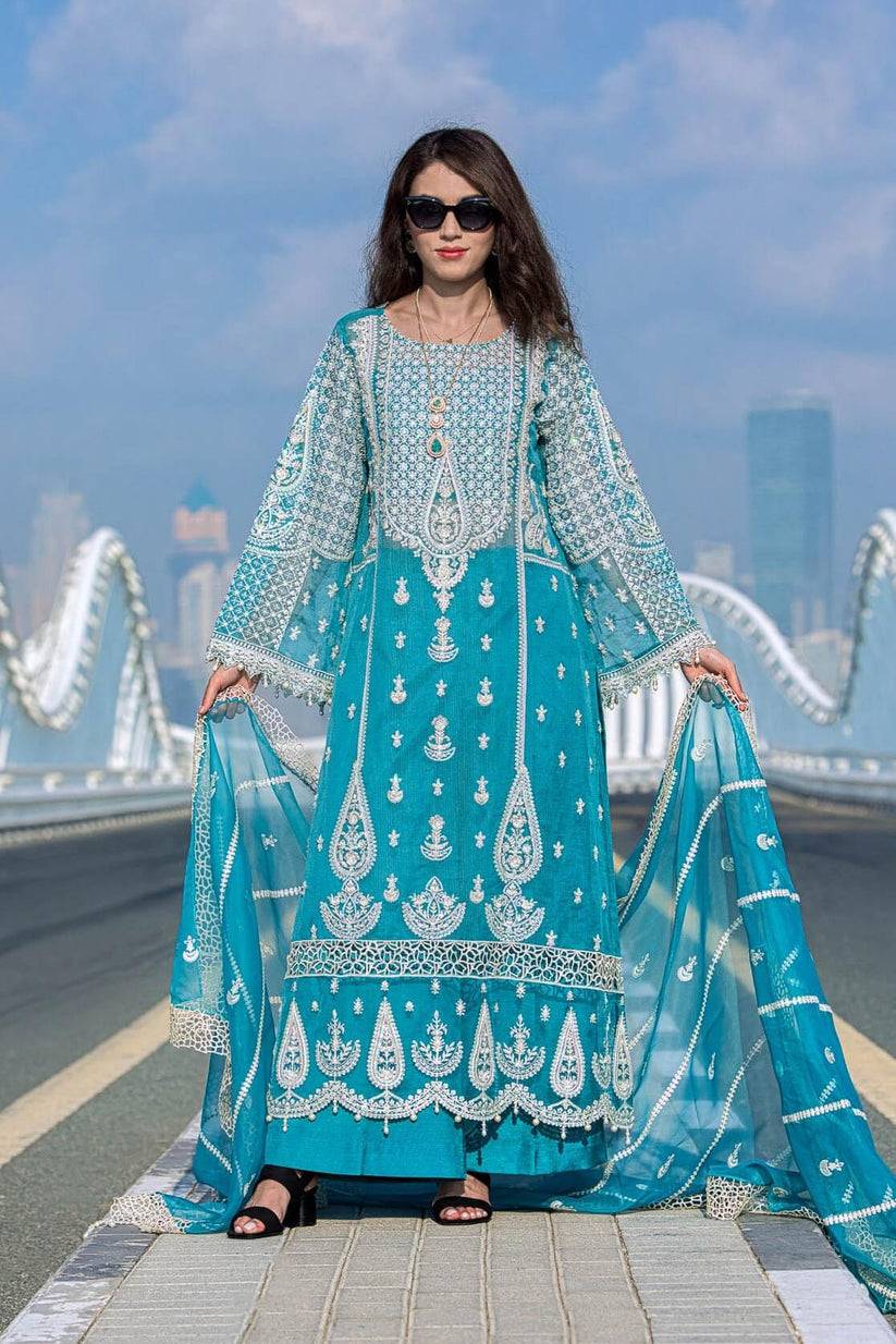 Kara | Kamdani Festive Collection | Zephyr Hues by Maria Faisal - Registered Vendor of : Kara - type : Ladies Clothes - 100% original wedding dresses