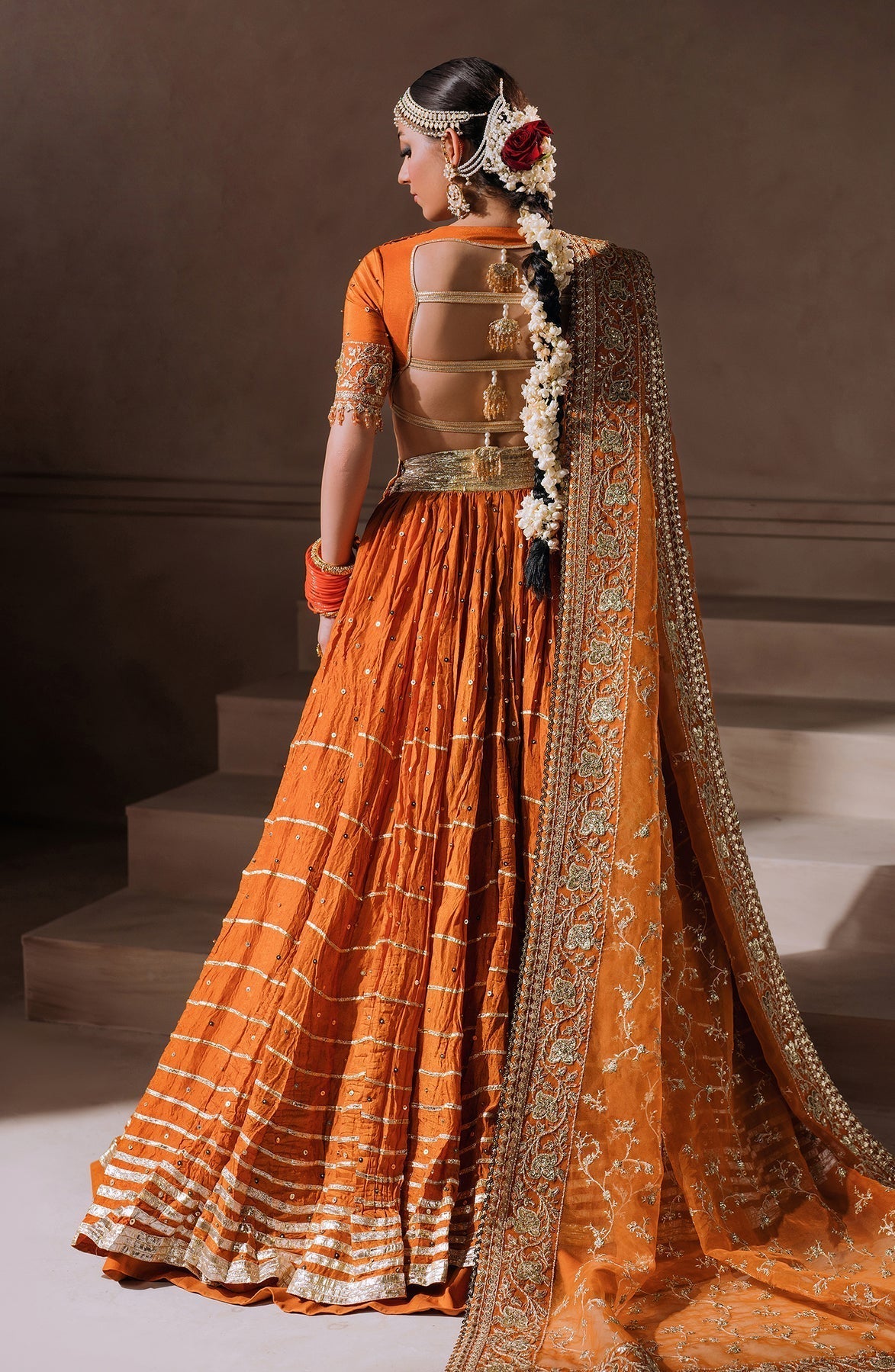 Zevk | Malika Jaan Bridals |  AALAM ZAIB - Designer Dress with Intricate embroidery and embellishments. Shop elegent wedding dress at Maria Faisal.