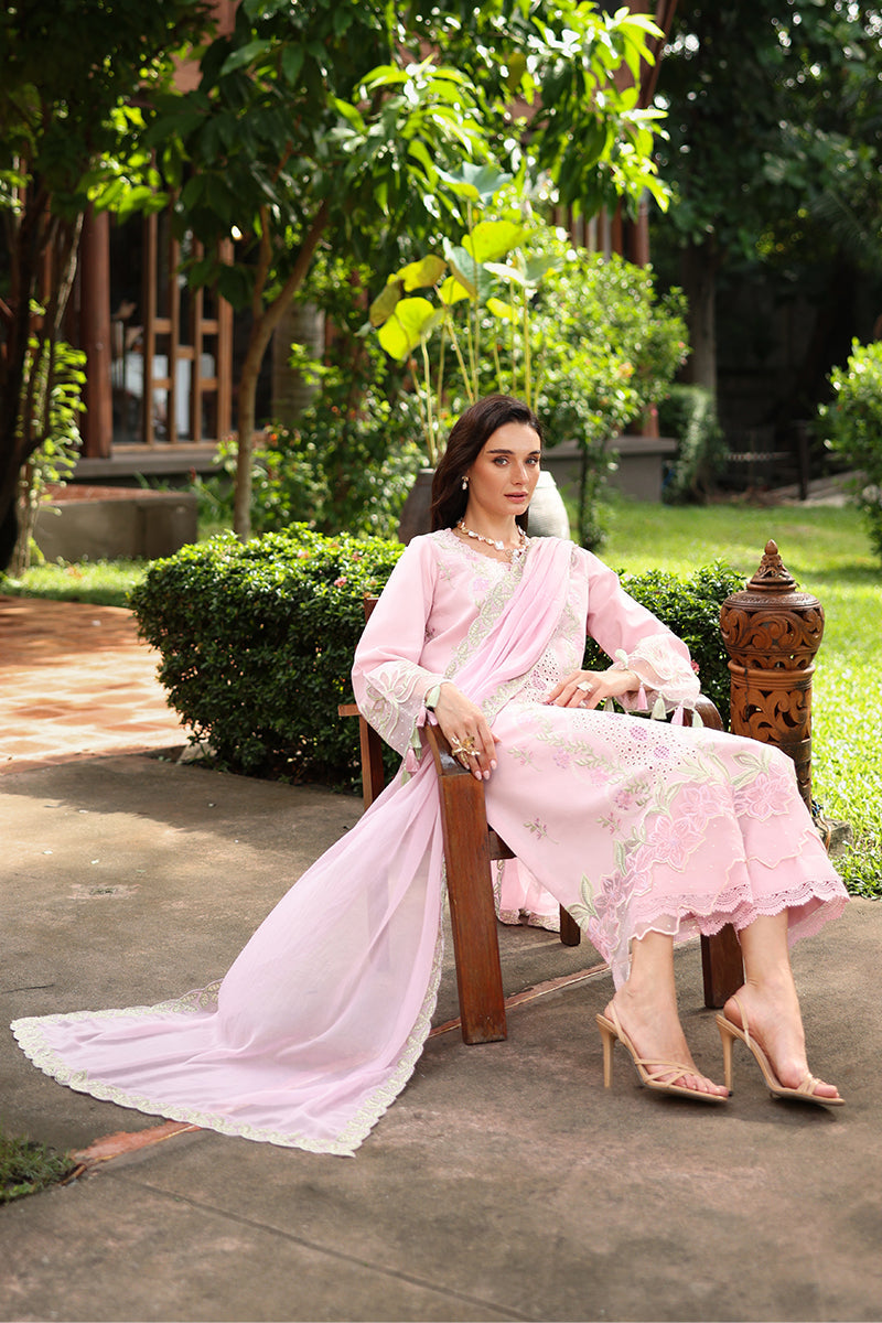 Rangrasiya | Meharma Summer Edit 26 | Zinnia - Luxury Dress - available at Maria Faisal in UK and USA.
