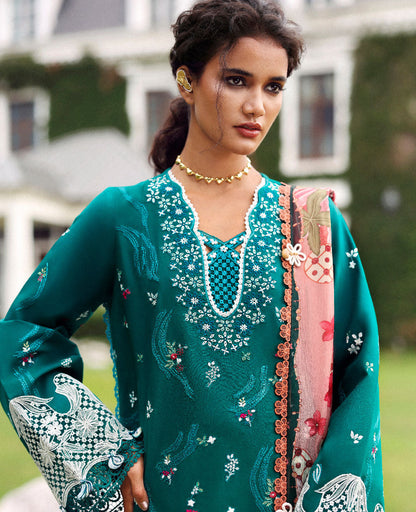 Republic Womenswear | Lilas Lawn 26 | Ziva - Luxury Dress - available at Maria Faisal in UK and USA.
