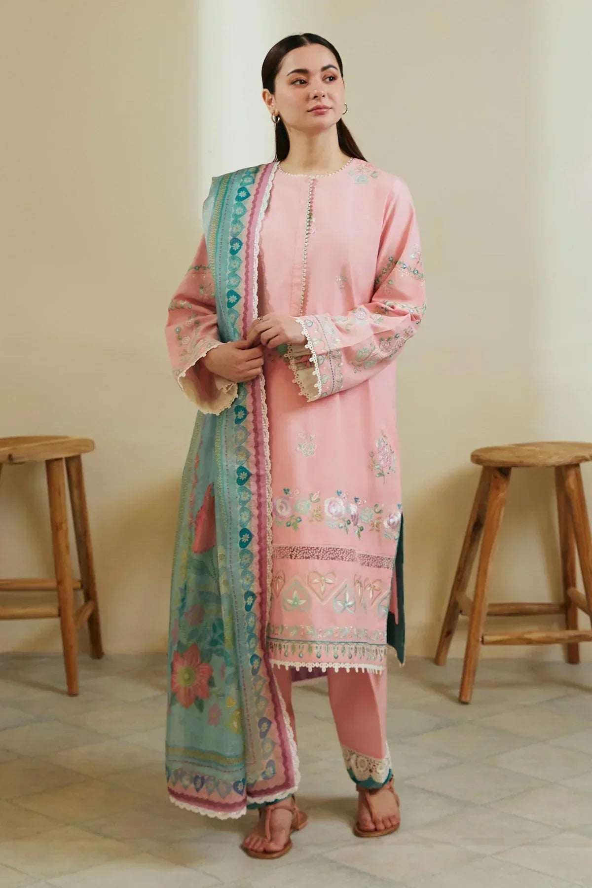 Zara Shahjahan | Coco Lawn 24 | ZOYA-8A - Ladies Clothes - Maria Faisal