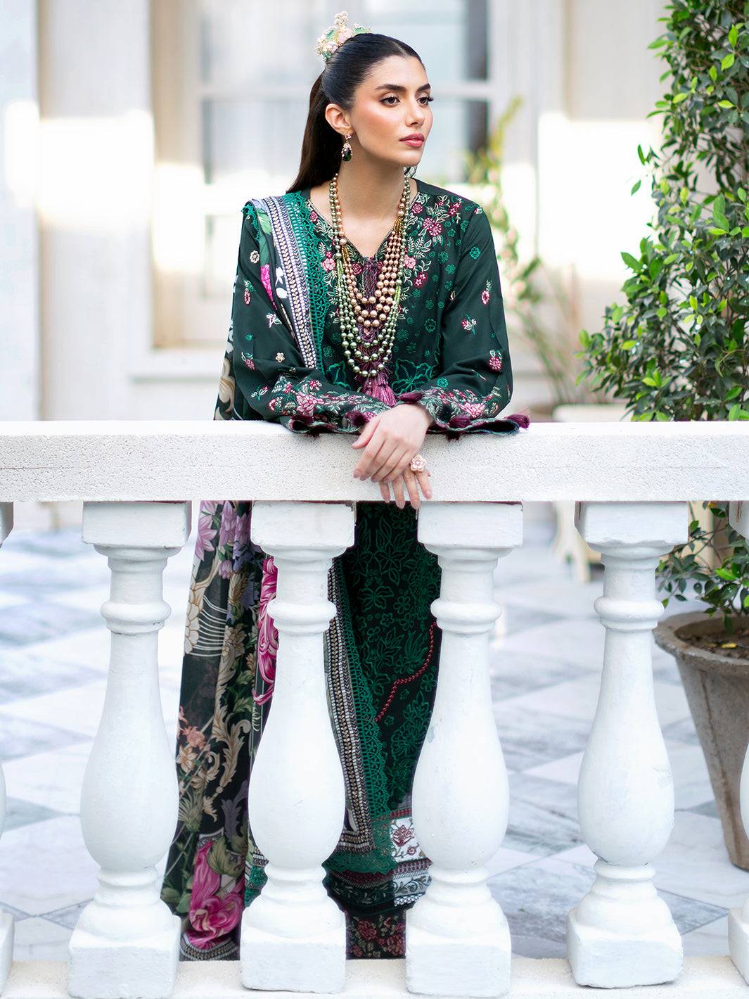 Mahnur | Sophie Luxury Lawn 25 | Zoya by Maria Faisal - Registered Vendor of : Mahnur - type : Ladies Clothes - 100% original wedding dresses