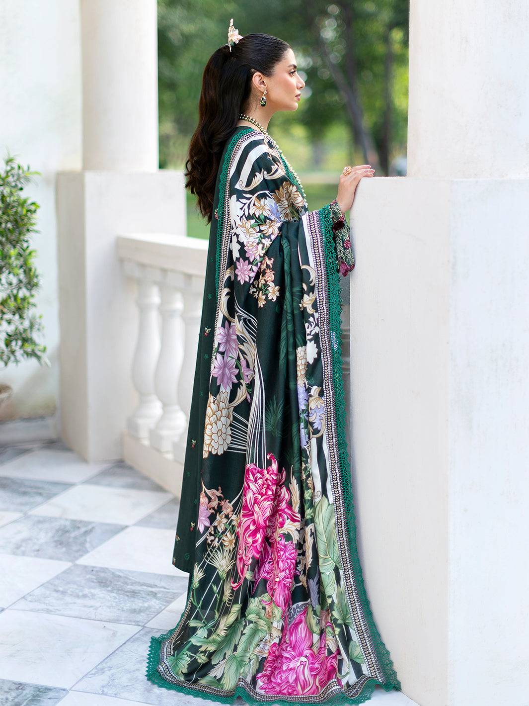 Mahnur | Sophie Luxury Lawn 25 | Zoya by Maria Faisal - Registered Vendor of : Mahnur - type : Ladies Clothes - 100% original wedding dresses
