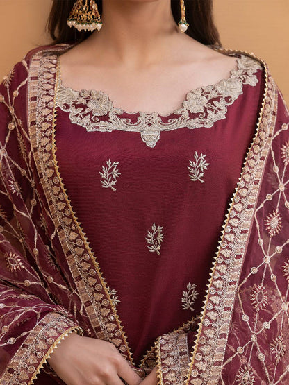 Hem Stitch | Raw Silk Edit 25 | Zurina by Maria Faisal - Registered Vendor of : Hemstitch - type : Ladies Clothes - 100% original wedding dresses