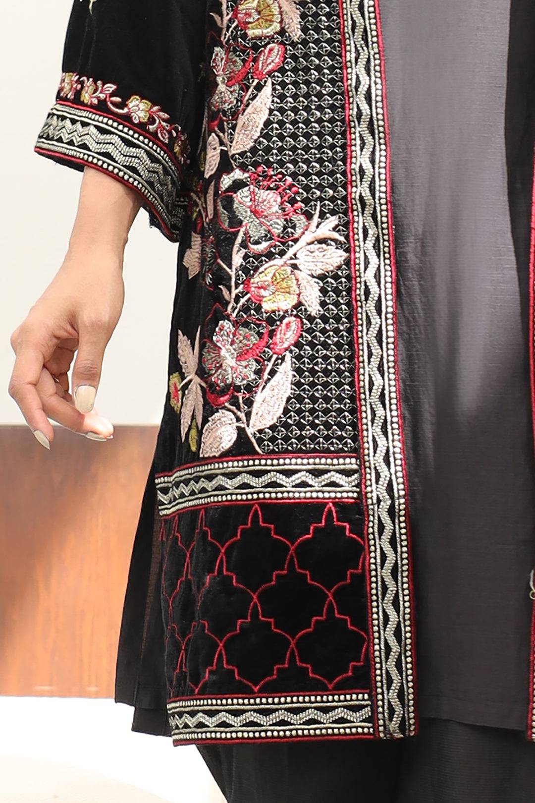 Zellbury | Winter Pret | Embroidered Kurta Trouser - 3273 by Maria Faisal - Registered Vendor of : Zellbury Women - type : Luxury Pret - 100% original wedding dresses