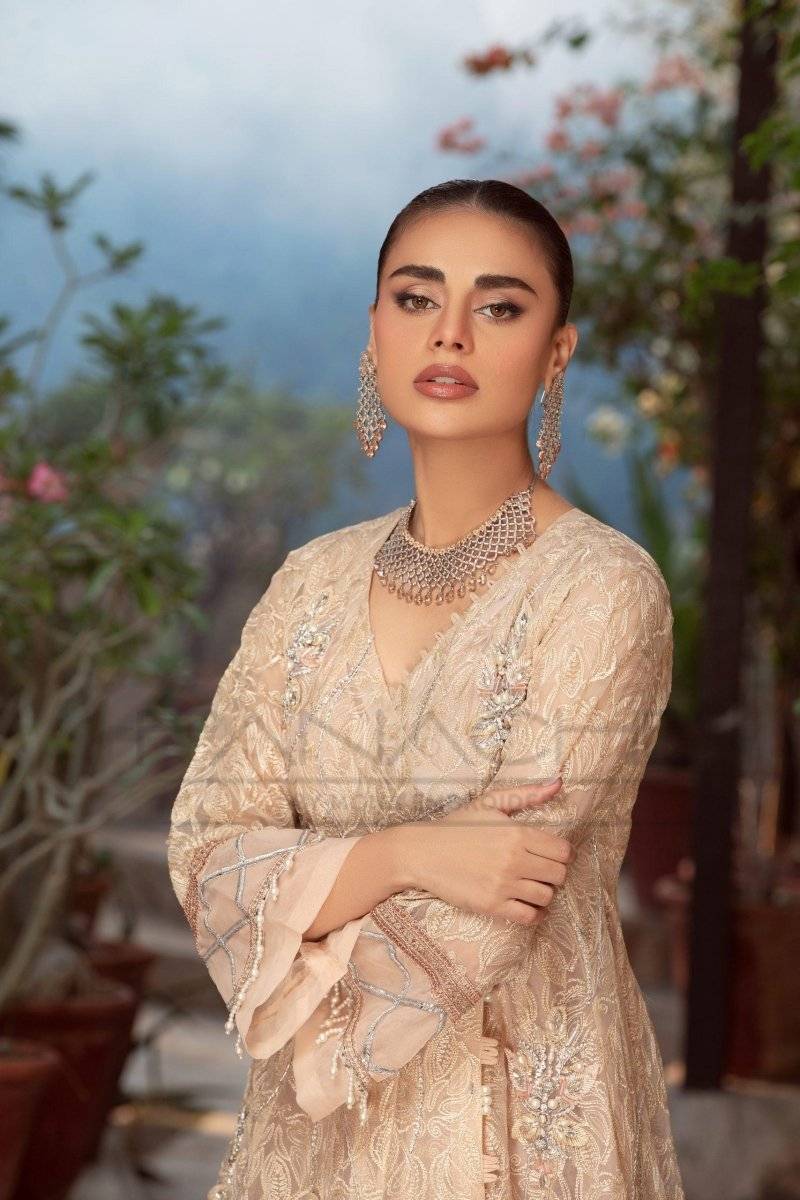 Panache | Pret | A Creamy Affair by Maria Faisal - Registered Vendor of : Panache By Mona - type : Ladies Clothes - 100% original wedding dresses