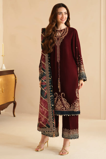 Jazmin | Velvet Edit 24 | Velvet Formal VF-2038 - Ladies Clothes - Maria Faisal