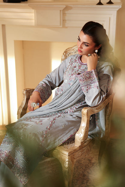 Ramsha | Aangan Luxury Raw silk | AA-209 - Formal Dress - available at Maria Faisal in UK and USA.