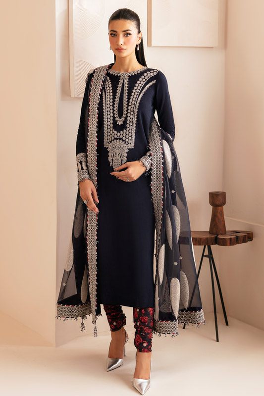 Jazmin | Formals Collection | Raw Silk UR-7033 - Ladies Clothes - Maria Faisal