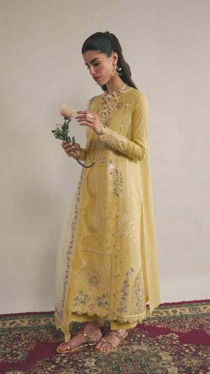 Qalamkar | Qlinekari Lawn | DC-09 Enya by Maria Faisal - Registered Vendor of : Qalamkar - type : Ladies Clothes - 100% original wedding dresses