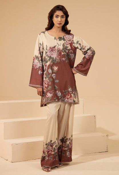 Adans Libas | Winter Slub 25 | SLUB 7560 - is Cream dress from Adans Libas - Ladies Clothes - Maria Faisal