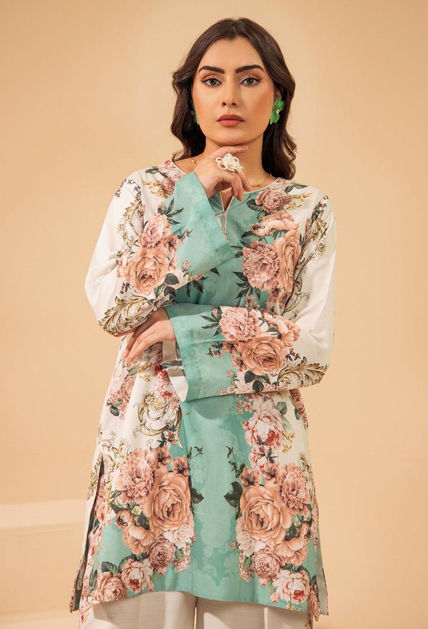 Adans Libas | Winter Slub 25 | SLUB 7568 - is Off White dress from Adans Libas - Ladies Clothes - Maria Faisal