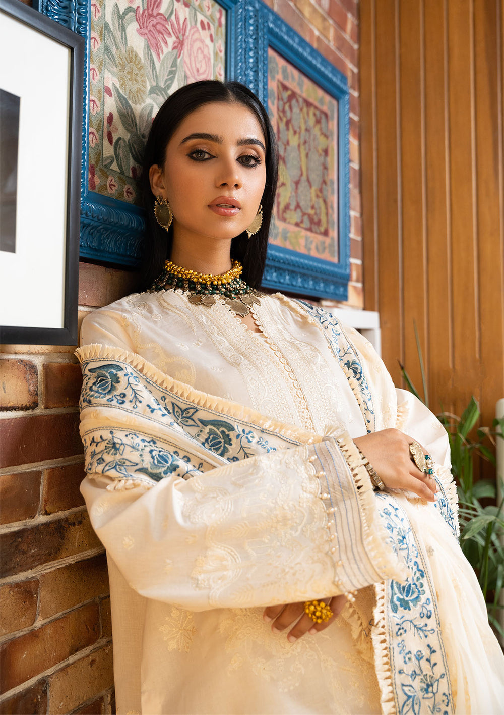 Aik Atelier | Samah Lawn 24 | LOOK 02 - Designer Dress - Maria Faisal