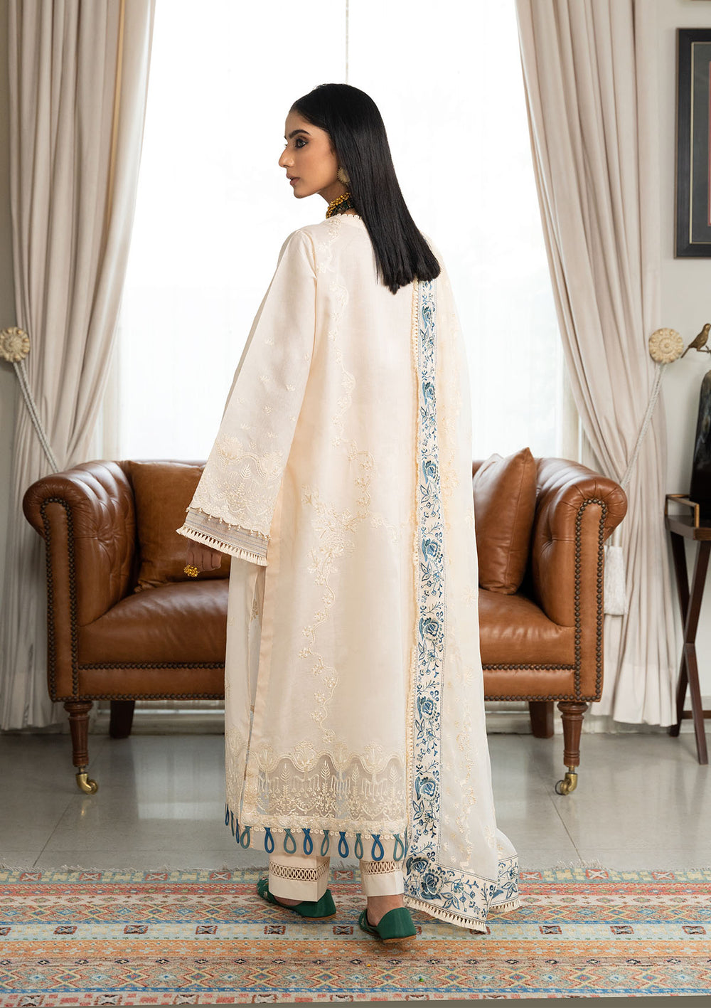 Aik Atelier | Samah Lawn 24 | LOOK 02 - Designer Dress - Maria Faisal