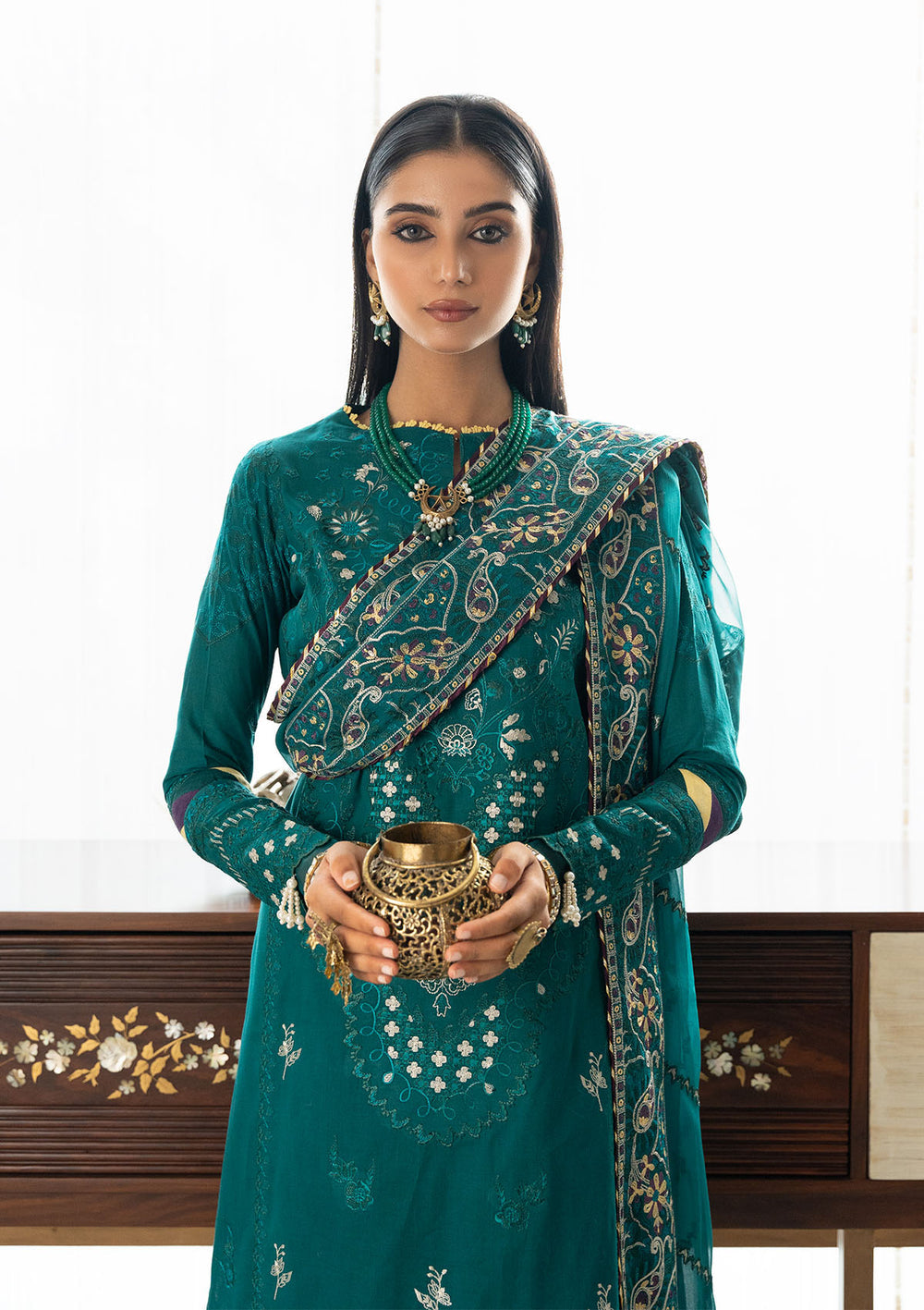 Aik Atelier | Samah Lawn 24 | LOOK 04 - Designer Dress - Maria Faisal