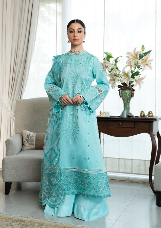 Aik Atelier | Samah Lawn 24 | LOOK 05 - Designer Dress - Maria Faisal