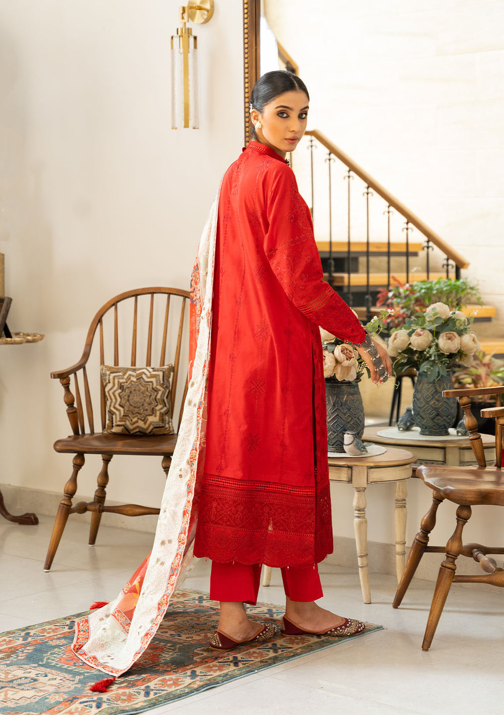 Aik Atelier | Samah Lawn 24 | LOOK 08 - Designer Dress - Maria Faisal