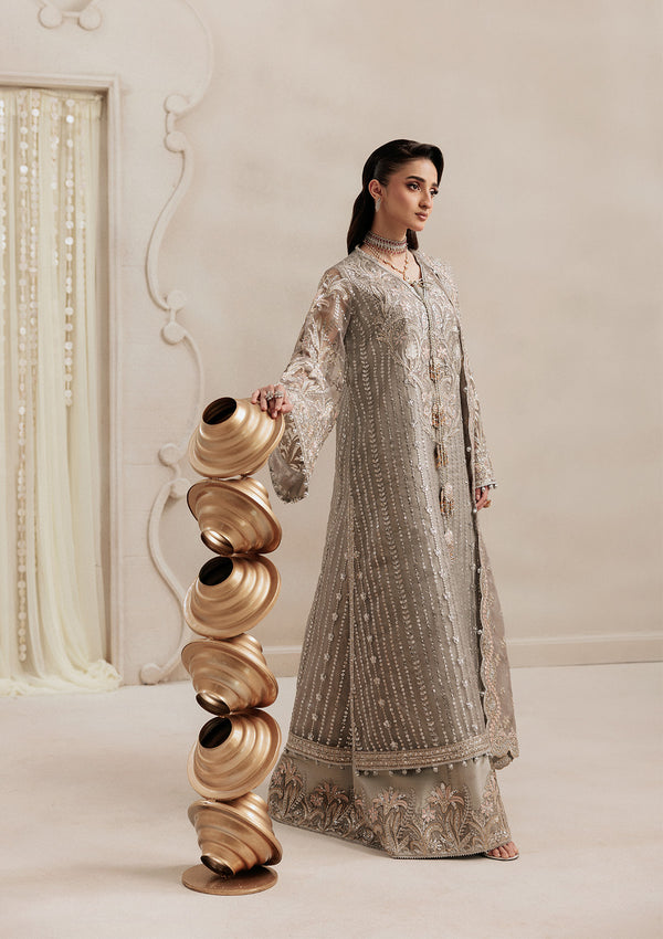 Aik Atelier | Aik Sham 26 | VOL. 1 - LOOK 02 - Formal Dress - available at Maria Faisal in UK and USA.