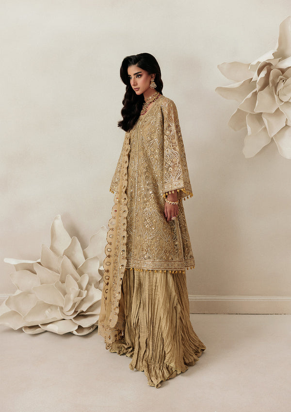 Aik Atelier | Aik Sham 26 | VOL. 1 - LOOK 03 - Formal Dress - available at Maria Faisal in UK and USA.