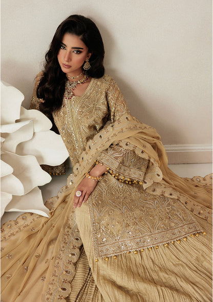 Aik Atelier | Aik Sham 26 | VOL. 1 - LOOK 03 - Formal Dress - available at Maria Faisal in UK and USA.