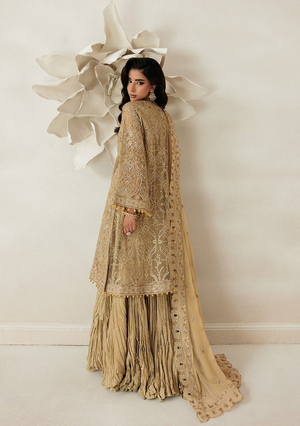 Aik Atelier | Aik Sham 26 | VOL. 1 - LOOK 03 - Formal Dress - available at Maria Faisal in UK and USA.