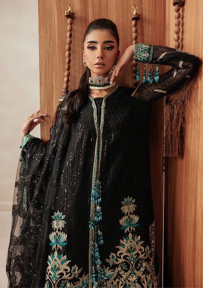 Aik Atelier | Aik Sham 26 | VOL. 1 - LOOK 05 - Formal Dress - available at Maria Faisal in UK and USA.