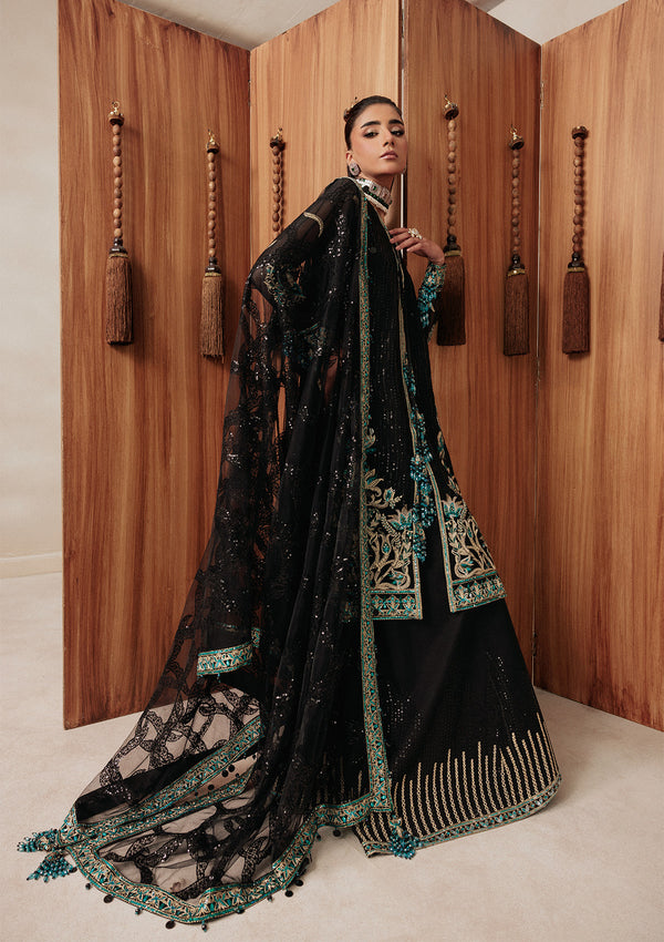 Aik Atelier | Aik Sham 26 | VOL. 1 - LOOK 05 - Formal Dress - available at Maria Faisal in UK and USA.