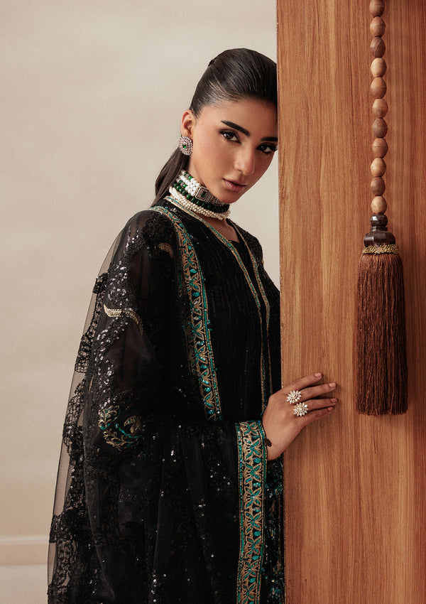 Aik Atelier | Aik Sham 26 | VOL. 1 - LOOK 05 - Formal Dress - available at Maria Faisal in UK and USA.