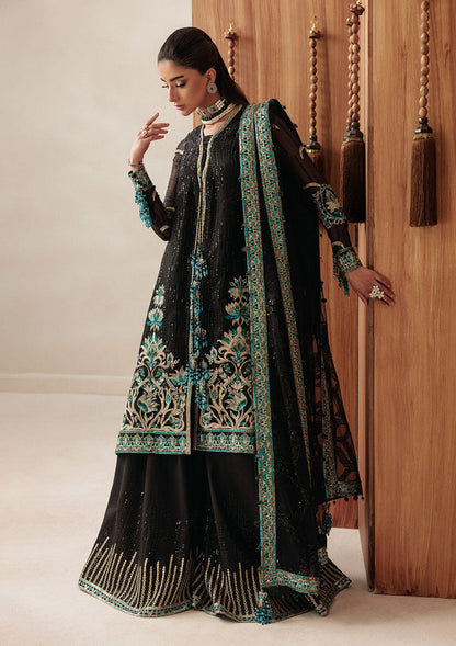 Aik Atelier | Aik Sham 26 | VOL. 1 - LOOK 05 - Formal Dress - available at Maria Faisal in UK and USA.