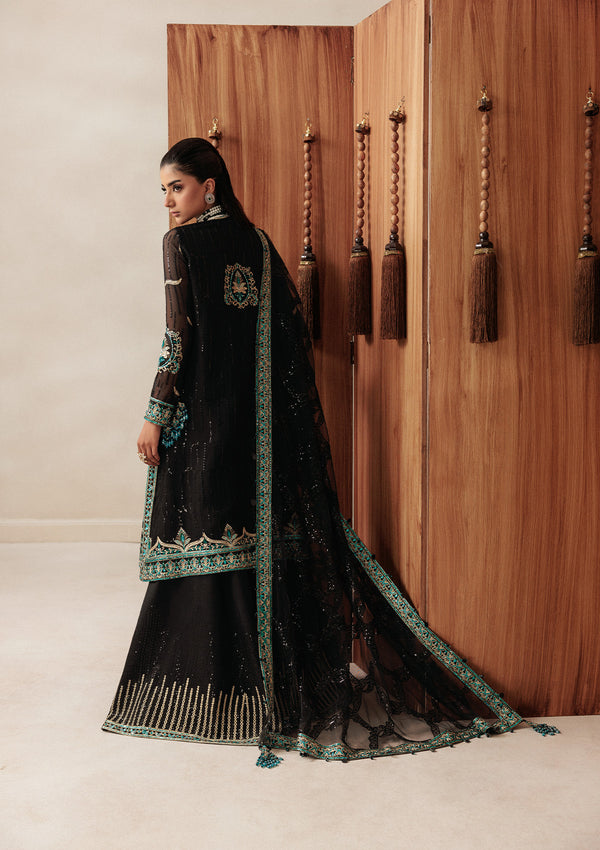 Aik Atelier | Aik Sham 26 | VOL. 1 - LOOK 05 - Formal Dress - available at Maria Faisal in UK and USA.